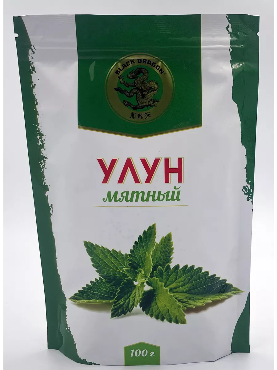 Чёрный дракон Улун с мятой м/у 100г Black Dragon 2