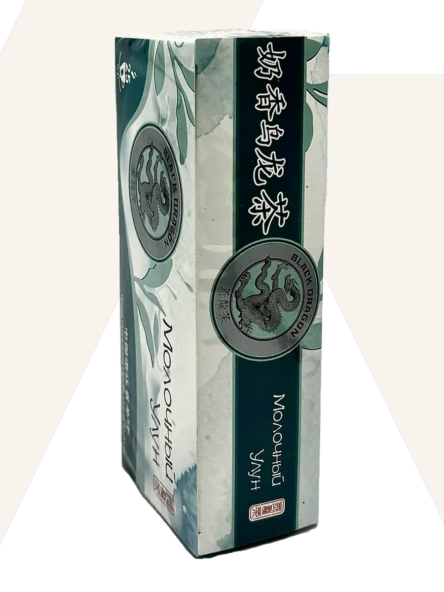 Чёрный дракон Молочный Улун 25 пакетиков Black Dragon 3