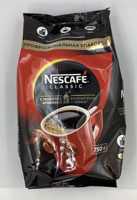 Нескафе Классик м/у 750г Nescafe Classic