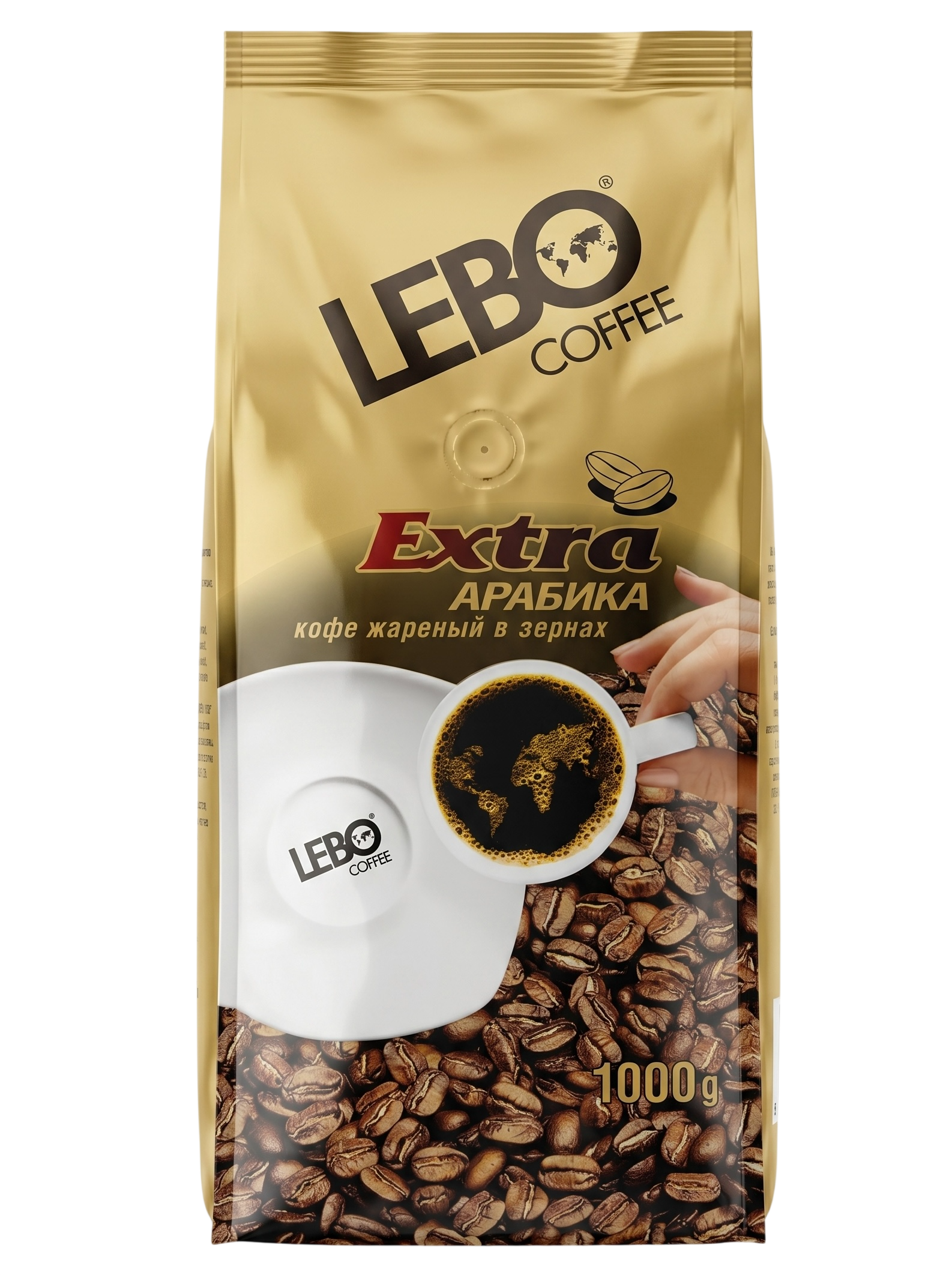 Принц Лебо Экстра зерно 1000г Lebo Extra
