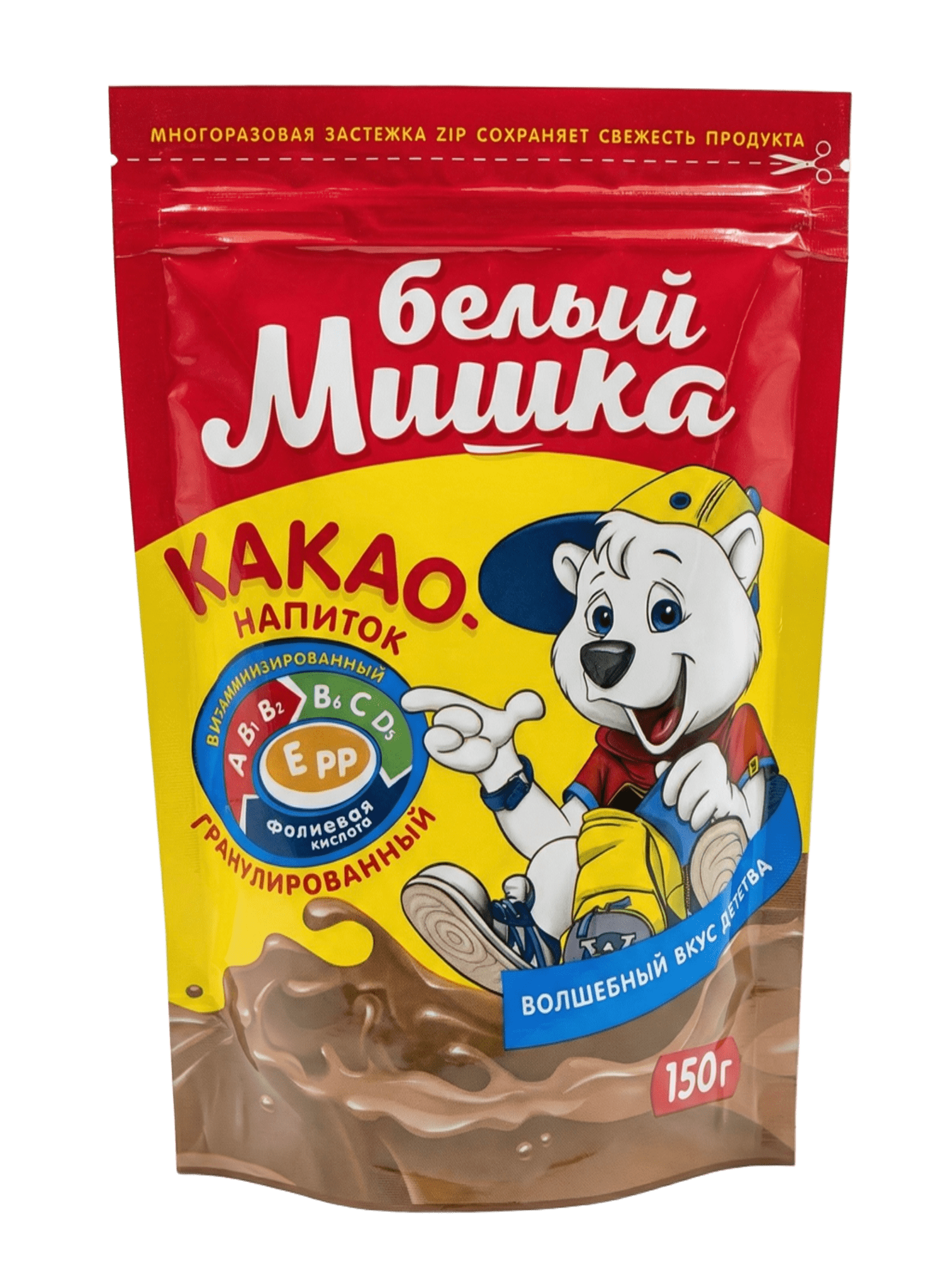Какао Белый мишка м/у 150г