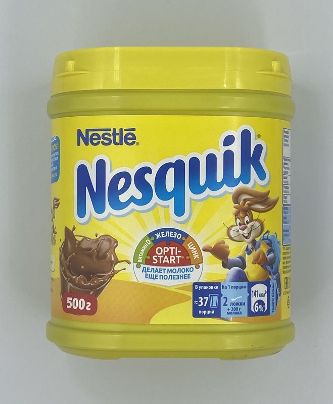 Какао Несквик пл/б 500г Nesquik