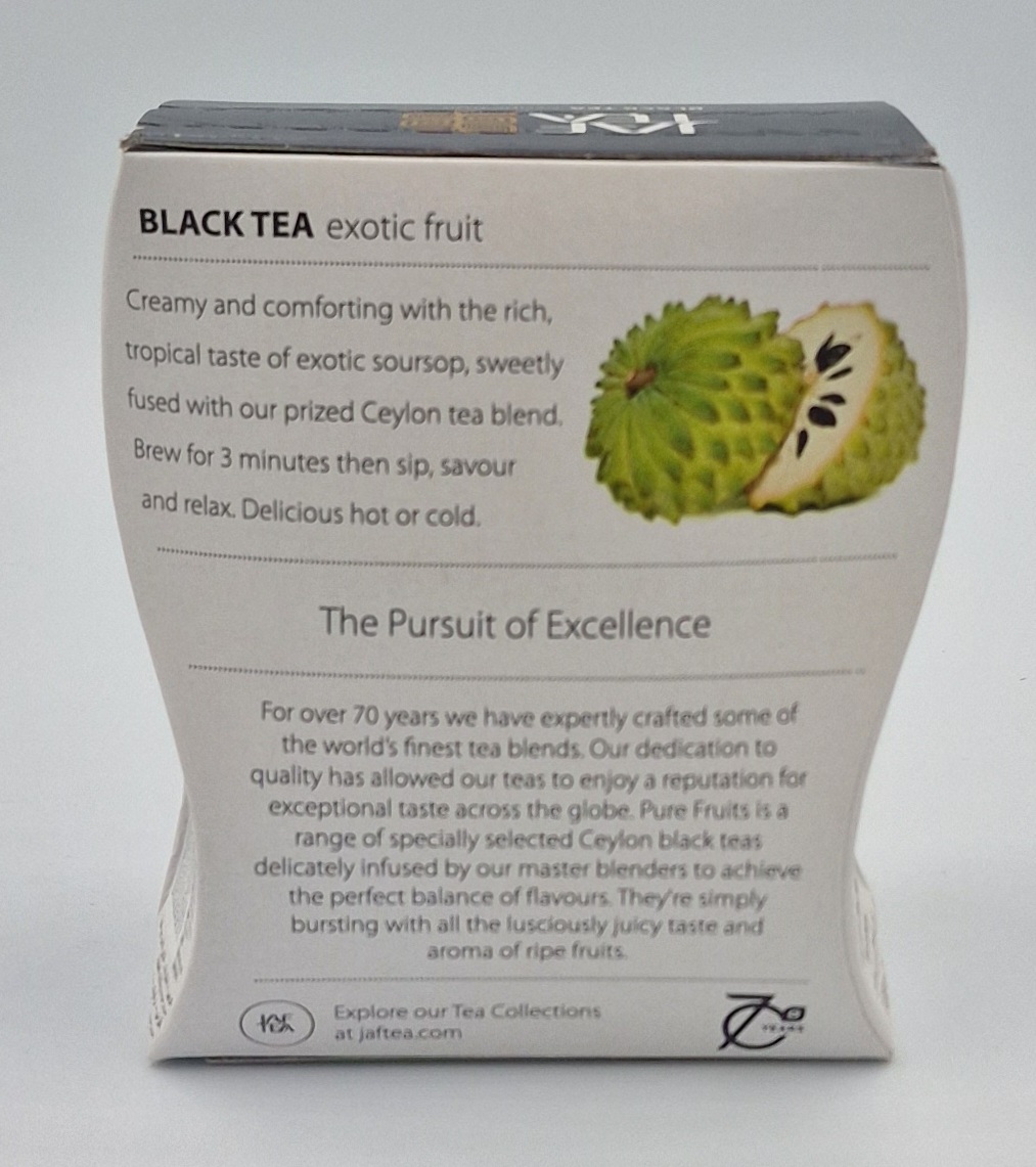 Джаф чёрный Экзотик Фрут 100г Jaf Tea Exotic Fruit 3
