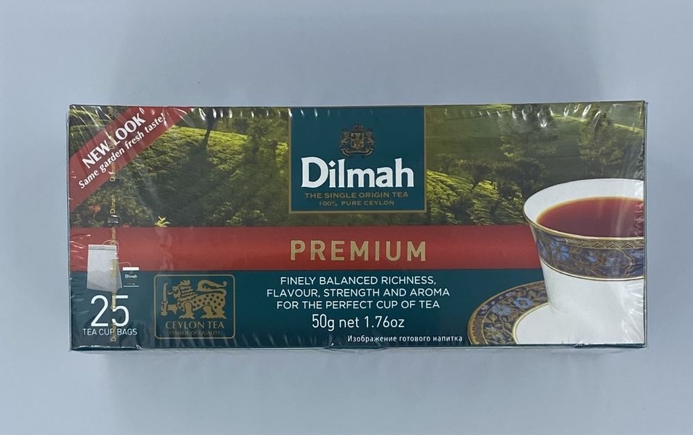 Дилмах чёрный 25 пакетиков Dilmah Ceylon