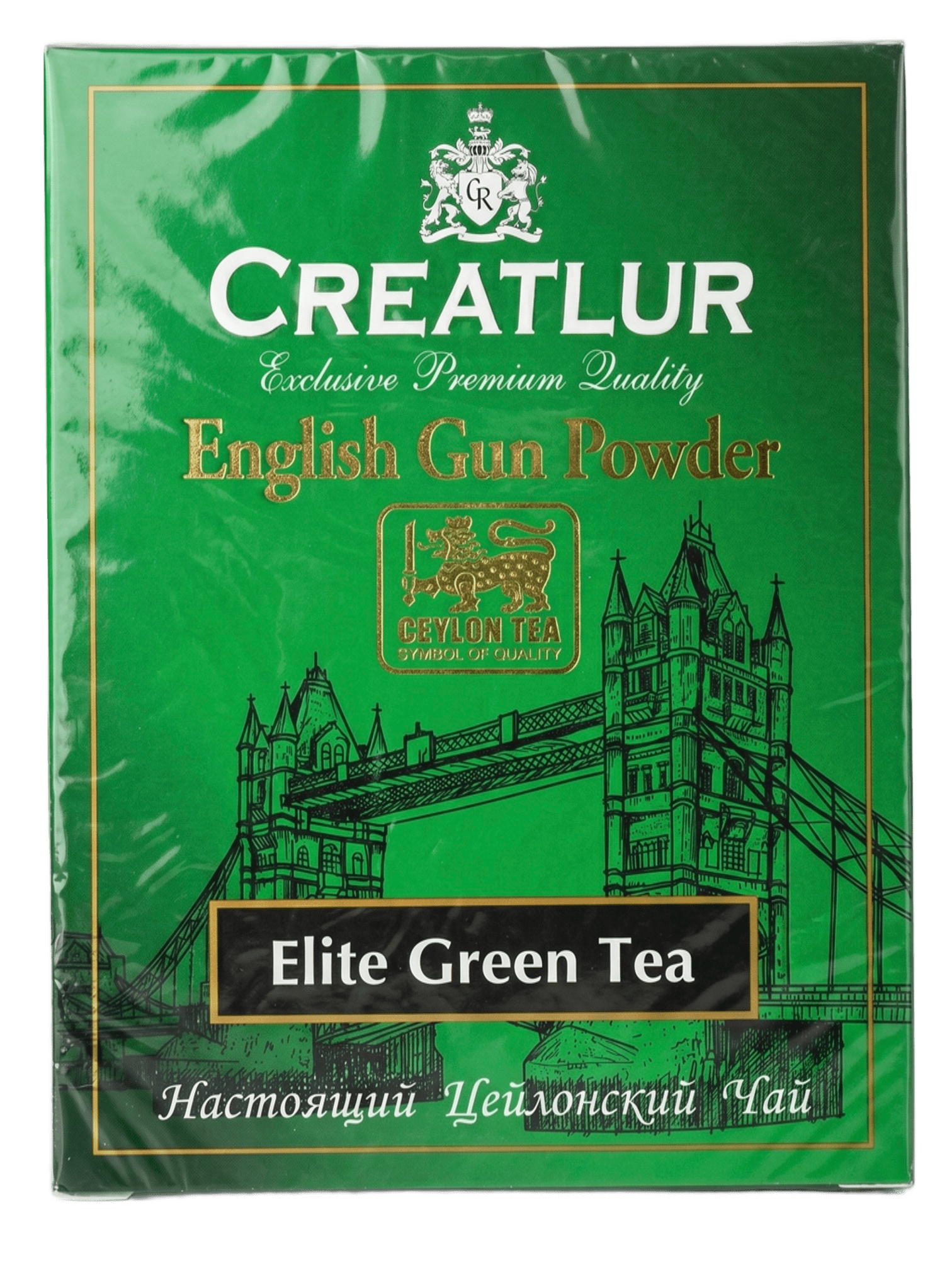 Креатлюр Ганпаудер зелёный 100г Creatlur