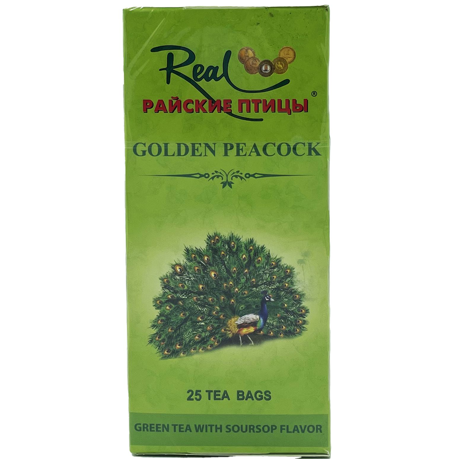 Реал Райские Птицы 25 пакетиков Сау-Соп зелёный Real 4