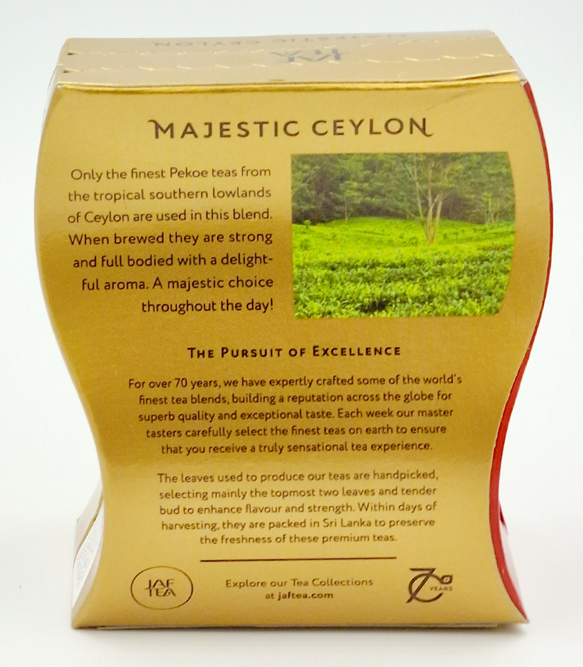 Джаф чёрный Маджестик 100г Jaf Tea Majestic 2