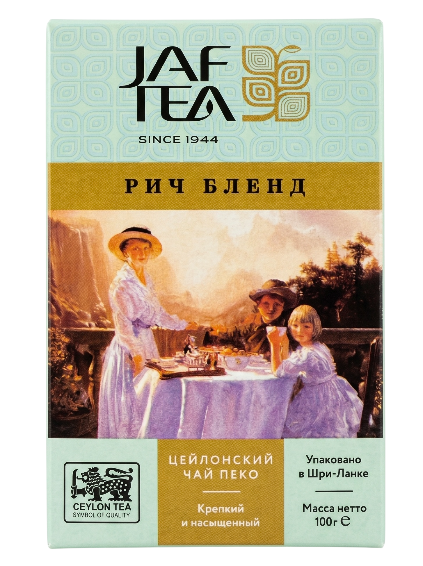 Джаф чёрный Рич Бленд 100г Jaf Tea Rich Blend