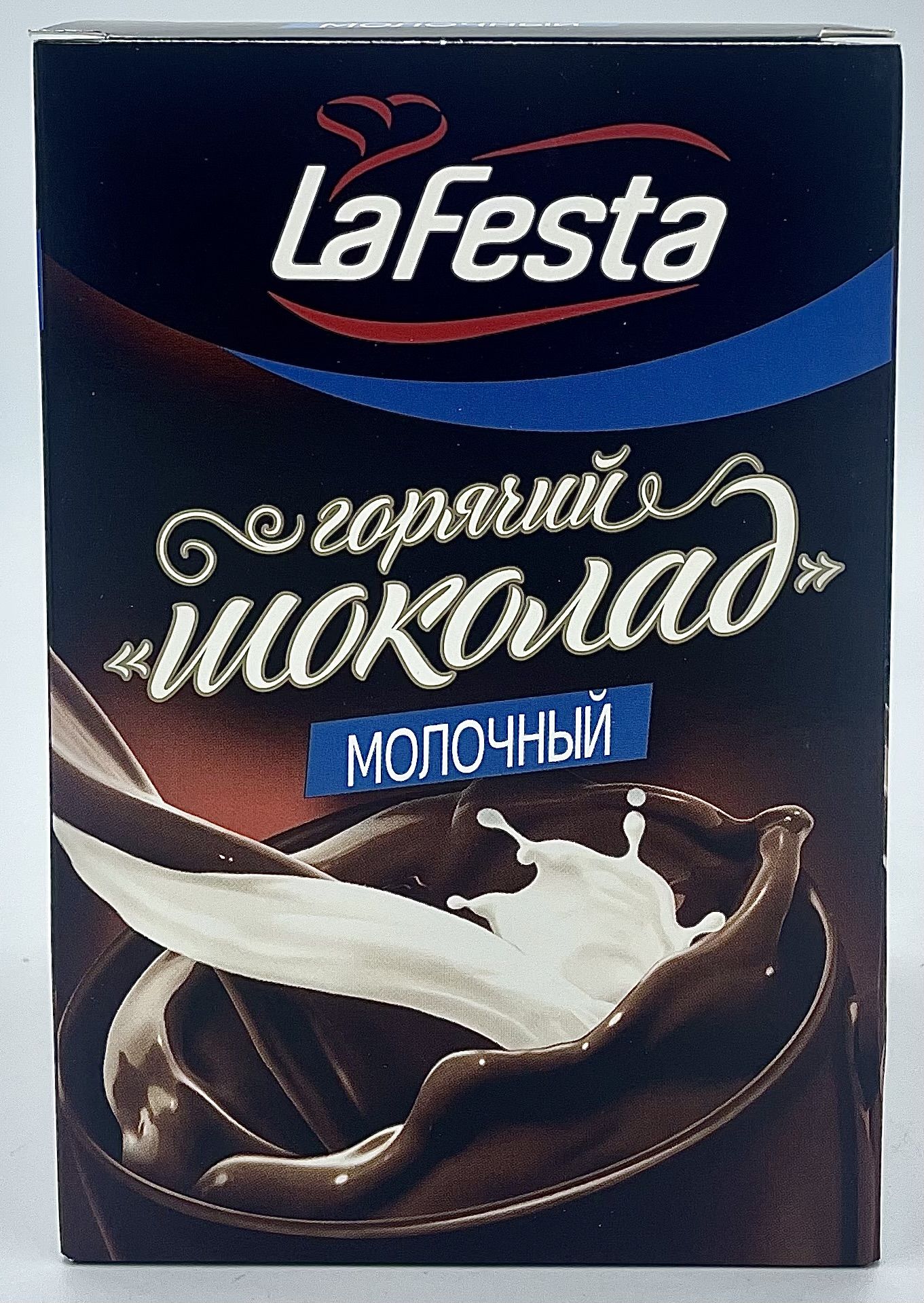 Ла Феста Горячий шоколад Молочный La Festa (блок 10 пакетиков) 4