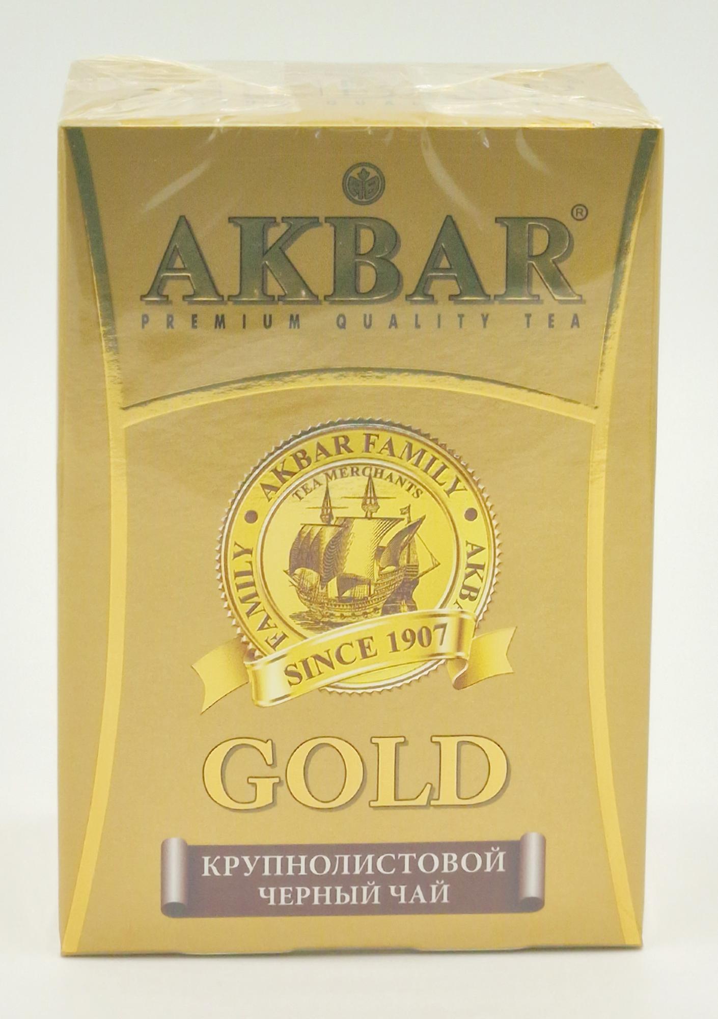 Акбар Голд Крупнолистовой 100г Akbar Gold 2
