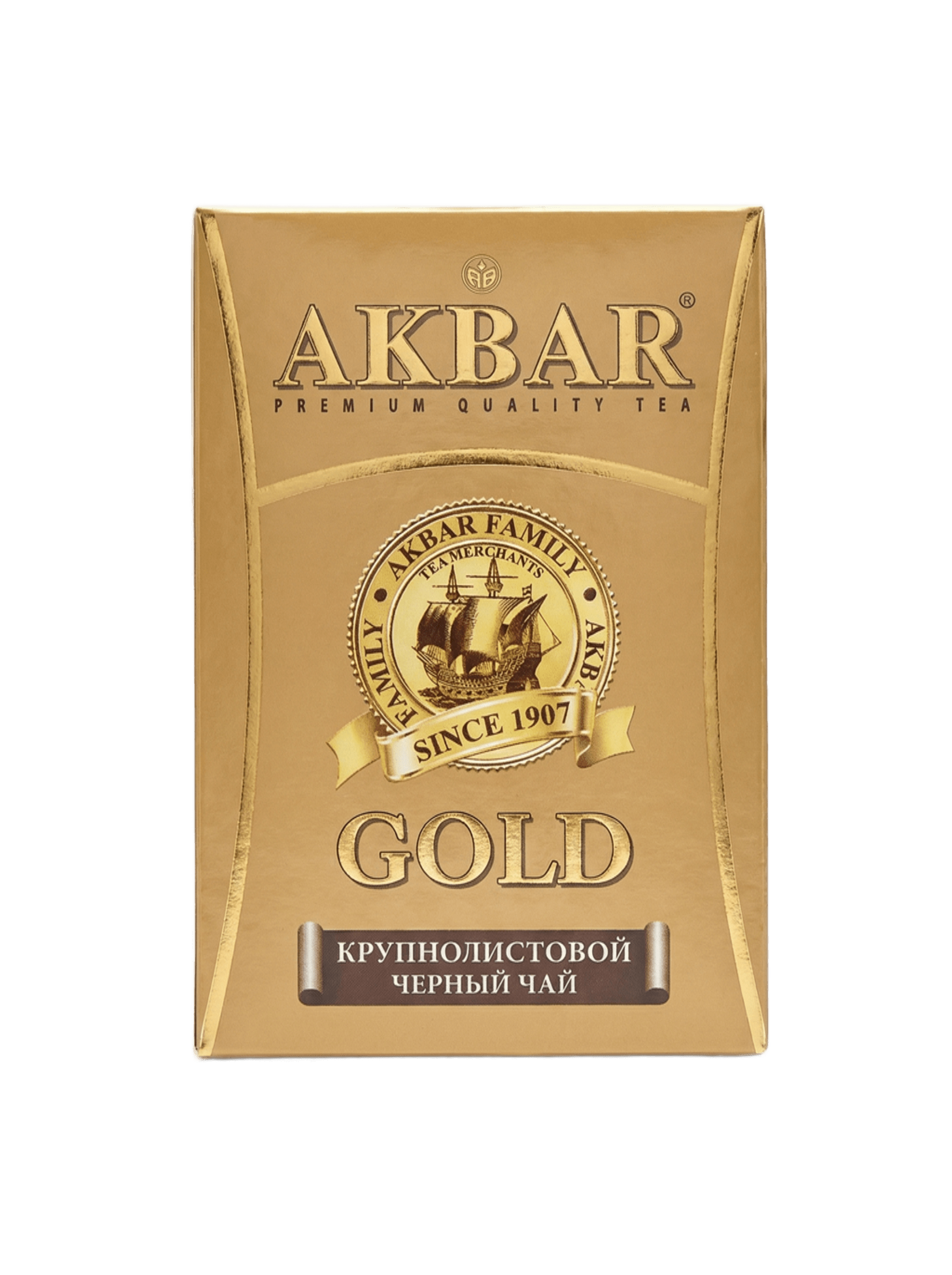 Акбар Голд Крупнолистовой 100г Akbar Gold
