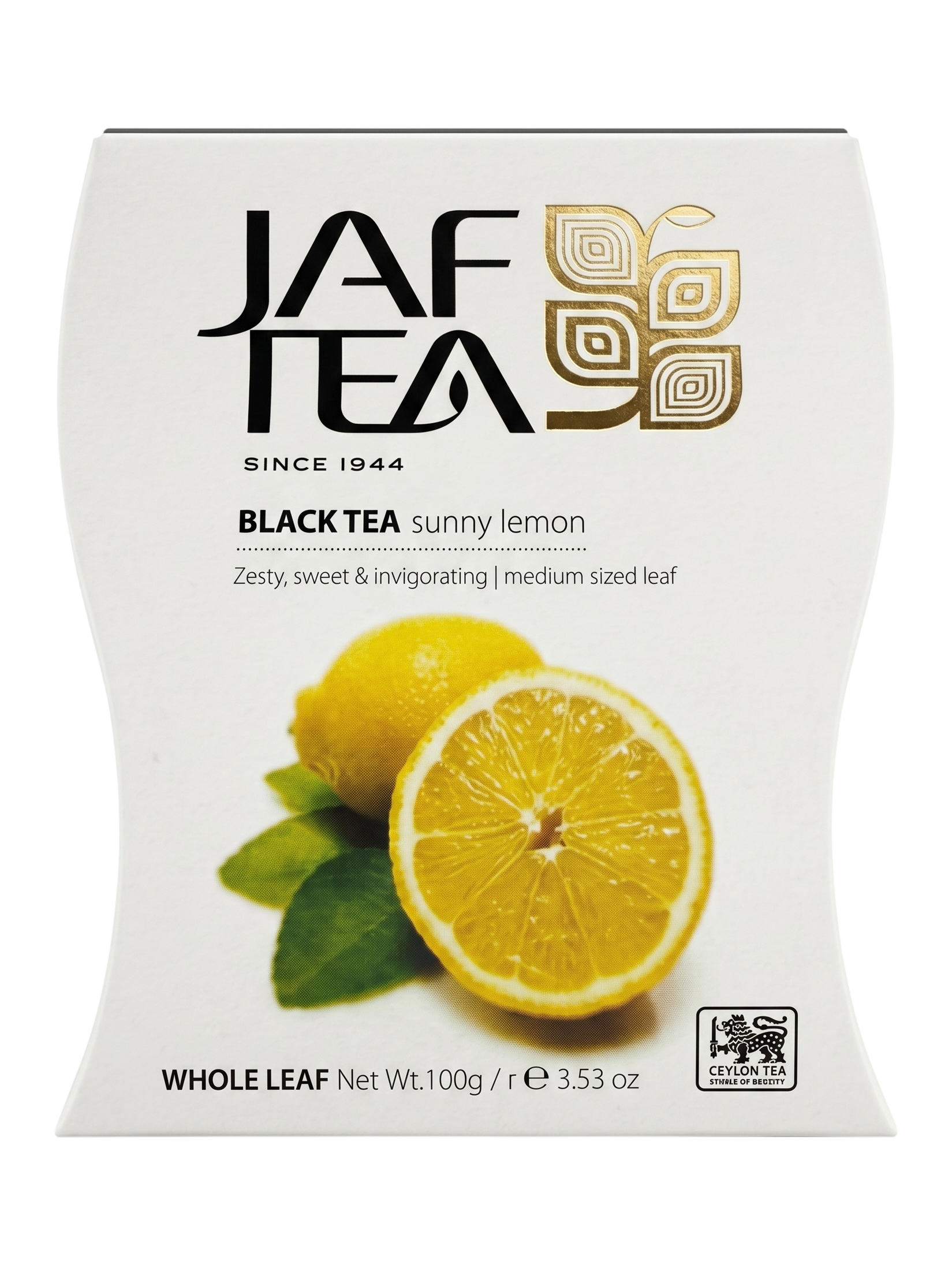 Джаф чёрный Лимон 100г Jaf Tea Sunny Lemon