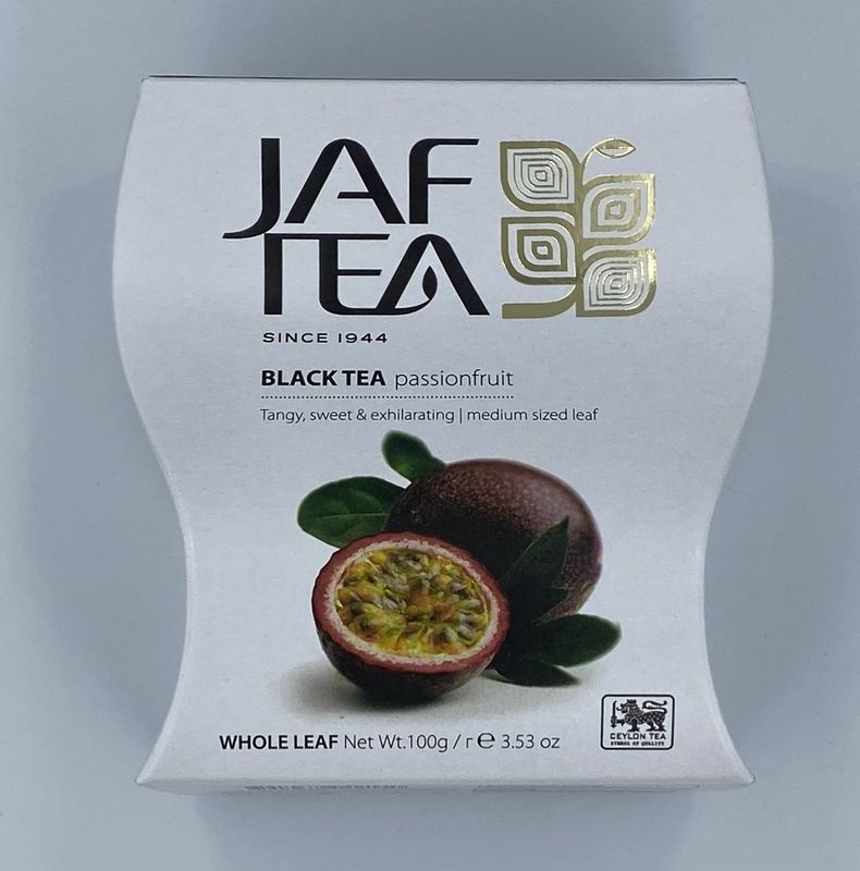 Джаф чёрный Маракуйа 100г Jaf Tea Passion Fruit