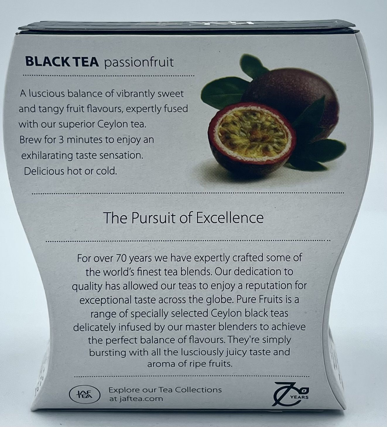 Джаф чёрный Маракуйа 100г Jaf Tea Passion Fruit 2