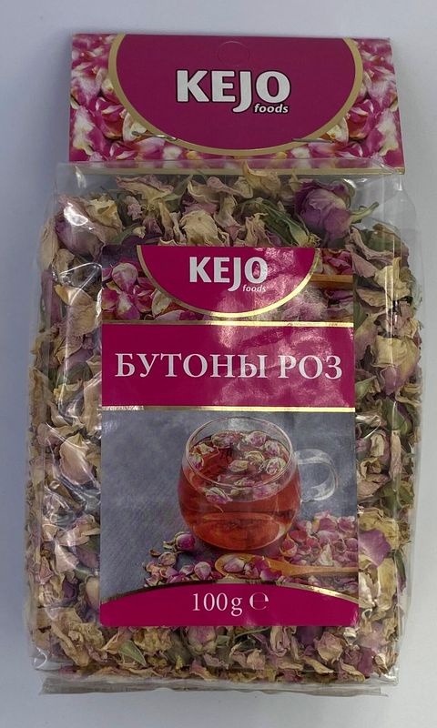 Кежо травы Бутоны роз м/у 100г KEJO foods