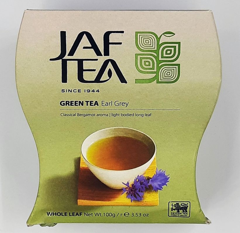 Джаф зелёный Седой Граф 100г Jaf Tea