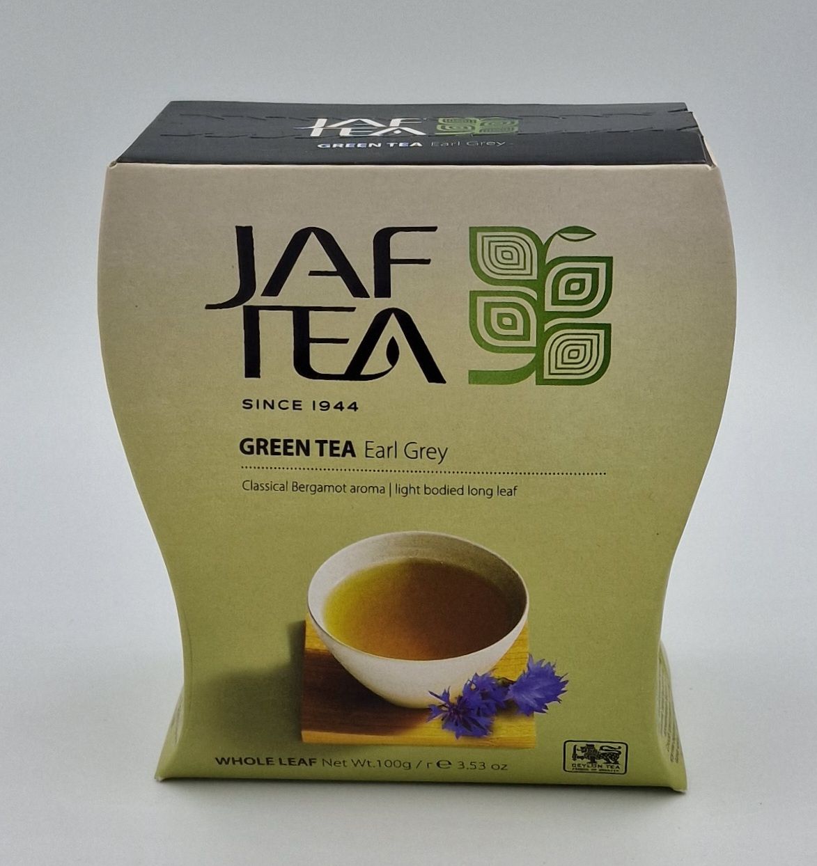 Джаф зелёный Седой Граф 100г Jaf Tea 6