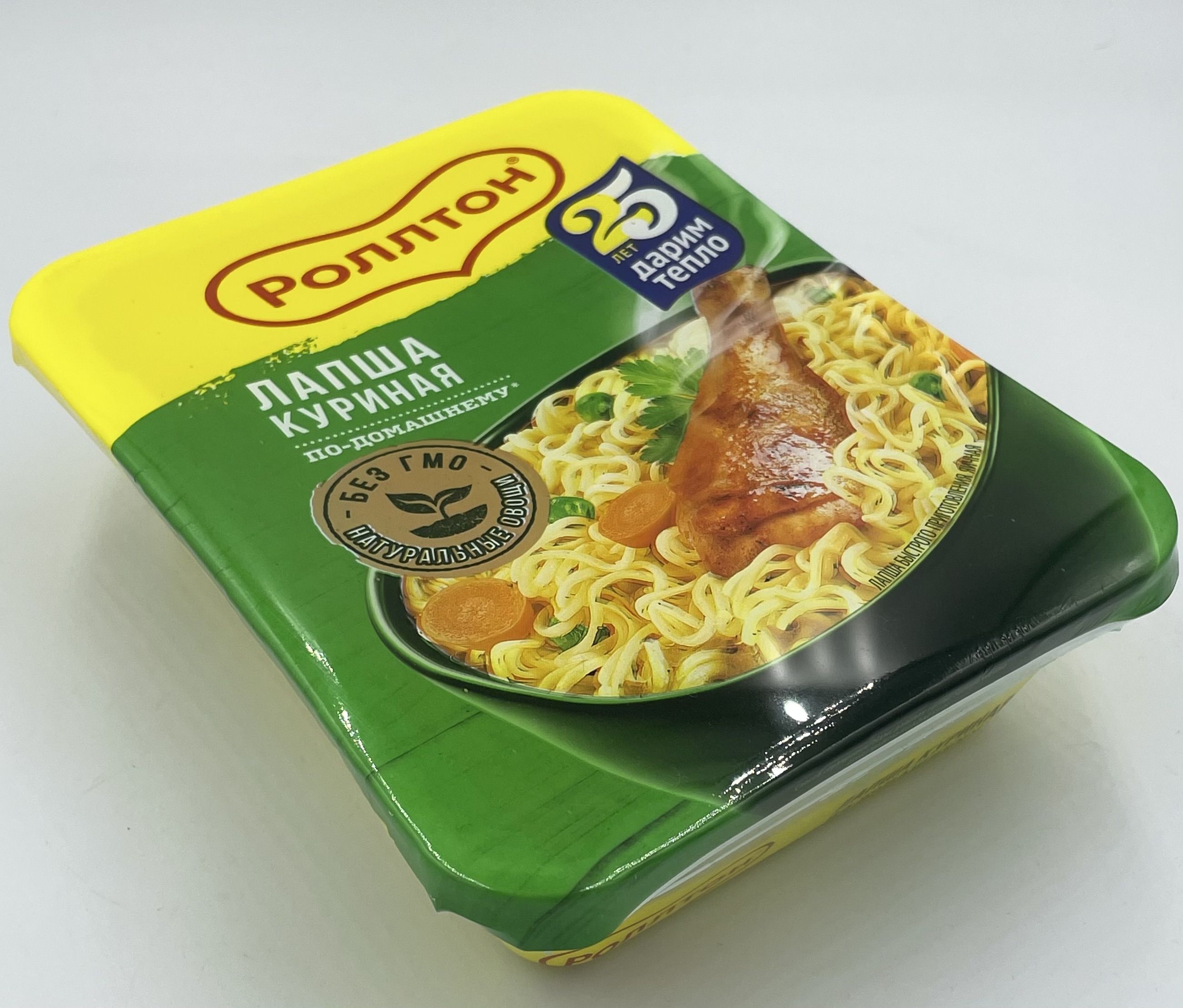 Лапша Роллтон Курица по-домашнему 90г лоток 2
