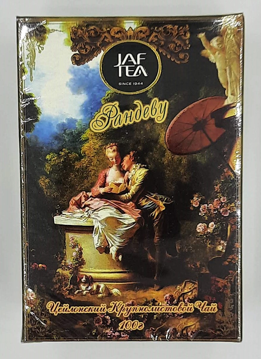 Джаф чёрный Рандеву 100г Jaf Tea OPA