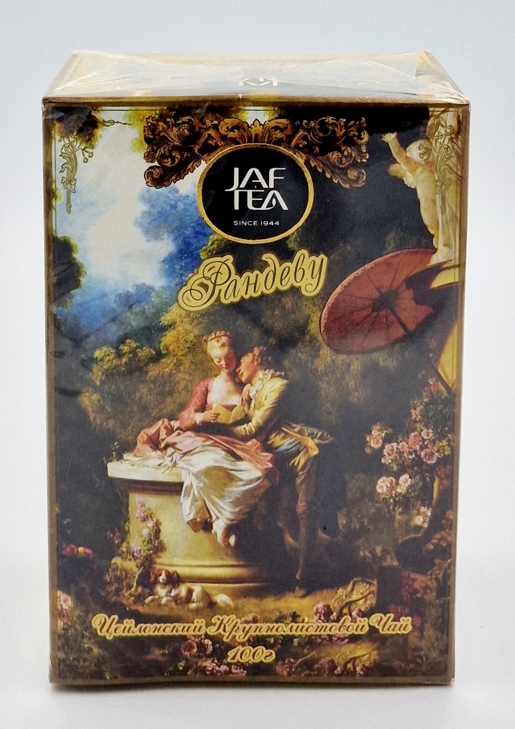 Джаф чёрный Рандеву 100г Jaf Tea OPA 4