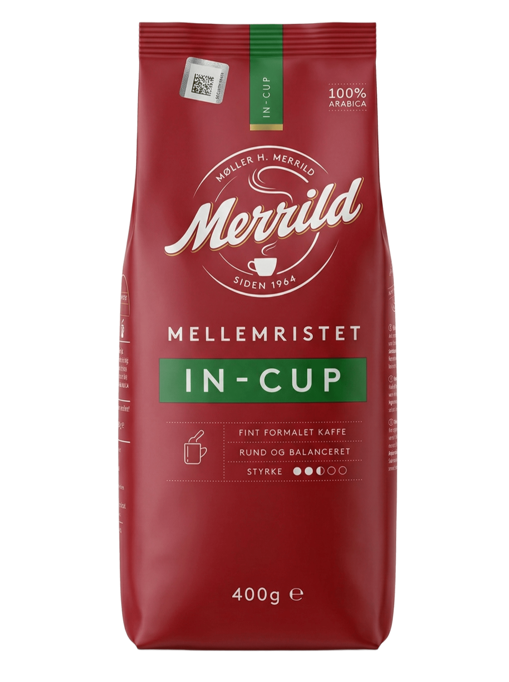 Мэррилд Ин Кап молотый 400г Merrild In Cup