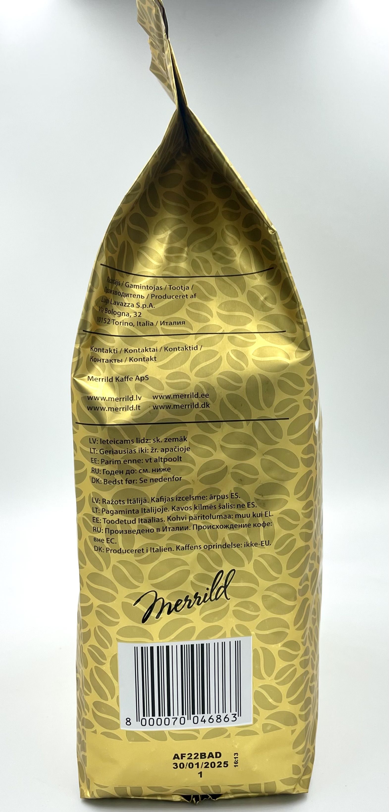 Мэррилд Голд зерно 1000г Merrild Gold 3