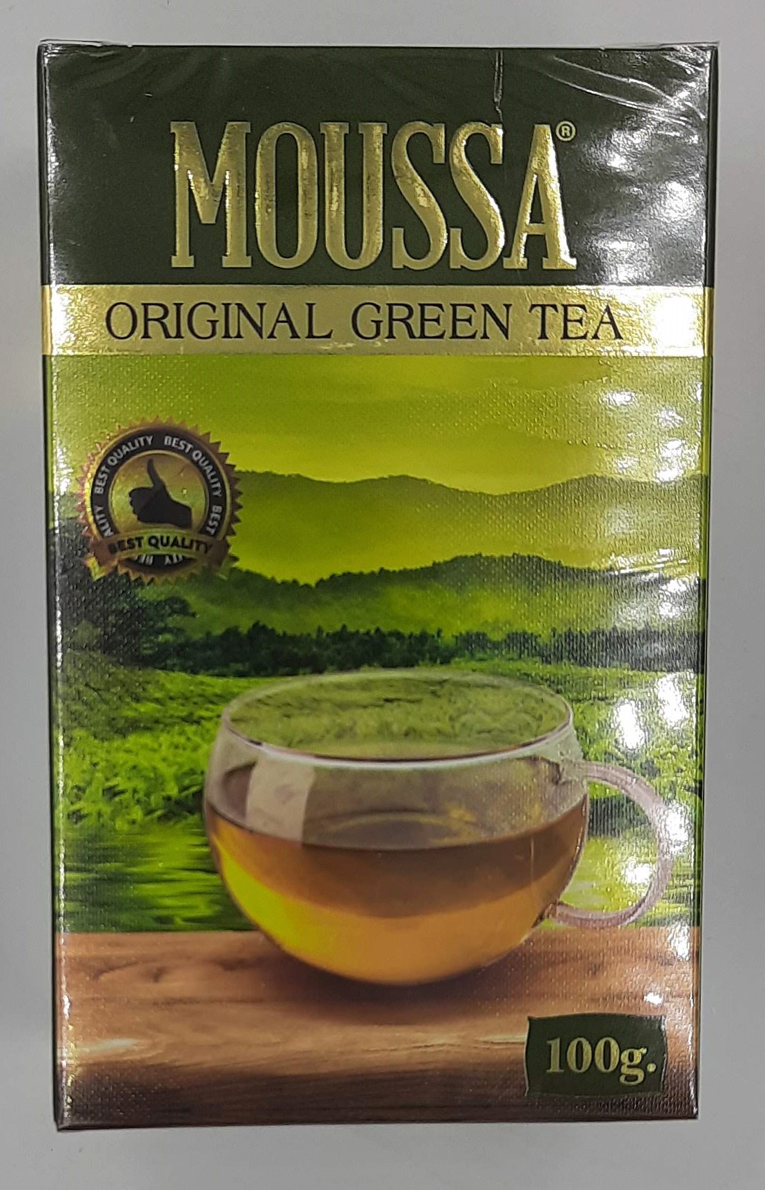 Мусса Зелёный №95 карт/уп 100г Mussa Ko'k Choy №95