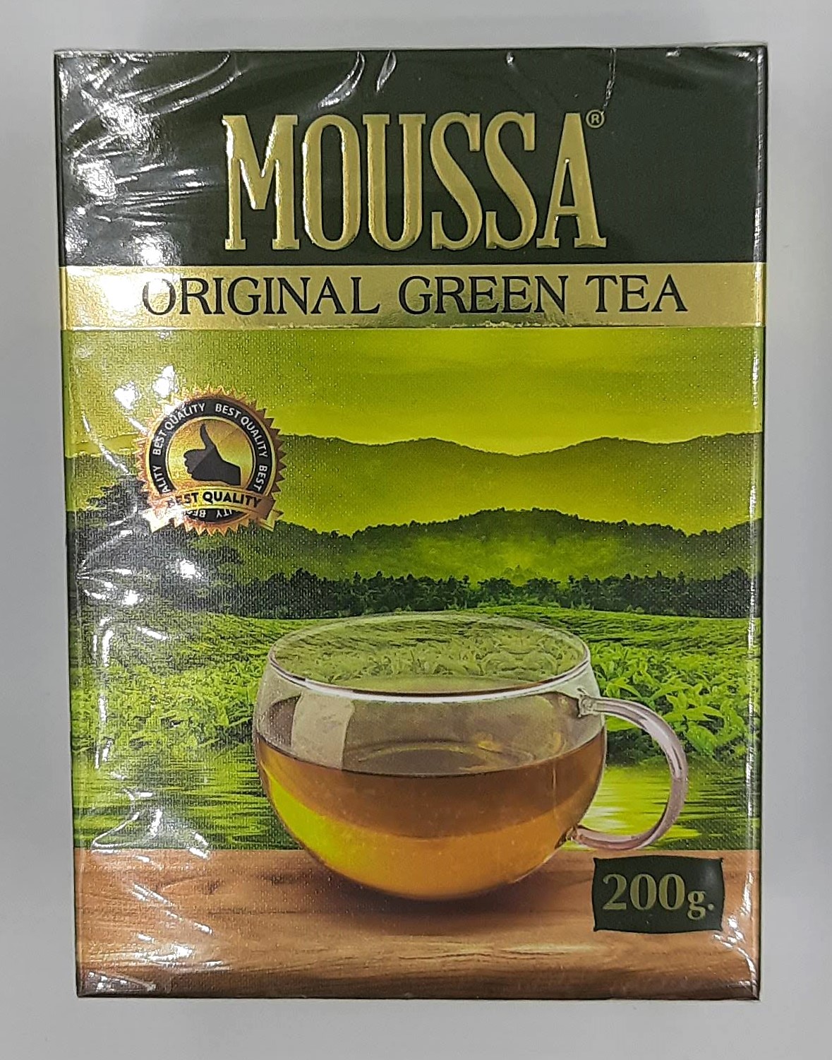 Мусса Зелёный №95 карт/уп 200г Mussa Ko'k Choy №95