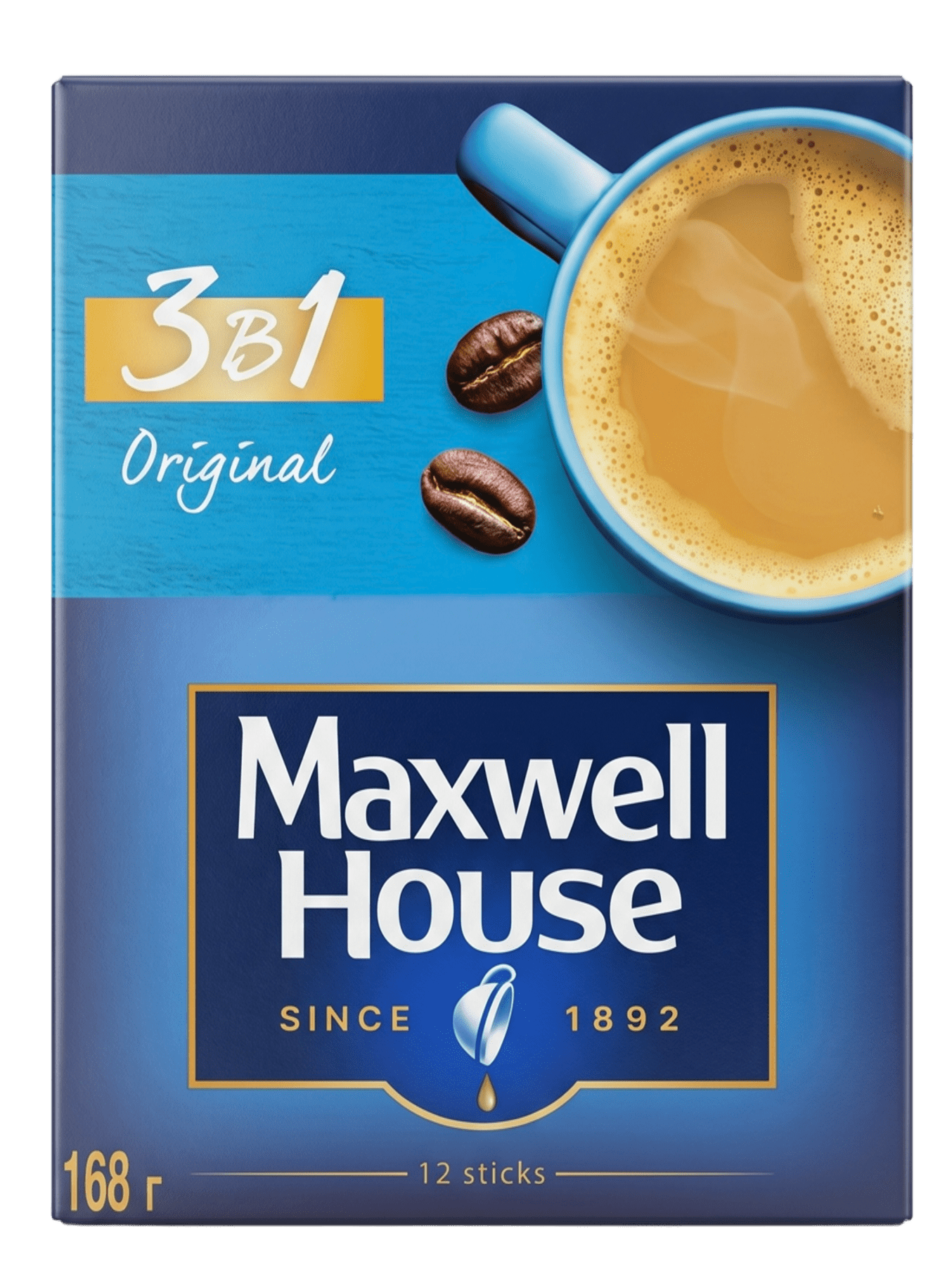 Максвел Хауз 3 в 1 14г Maxwell House