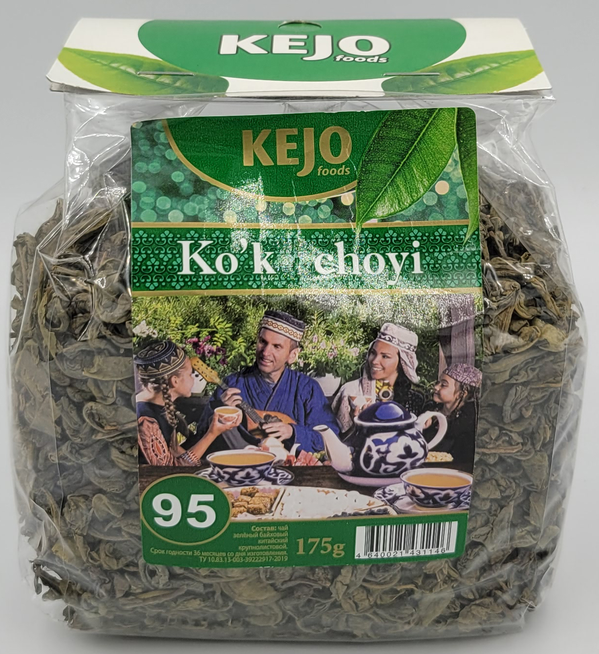 Кежо Зелёный №95 м/у 175г KEJO foods Ko'k Choy №95