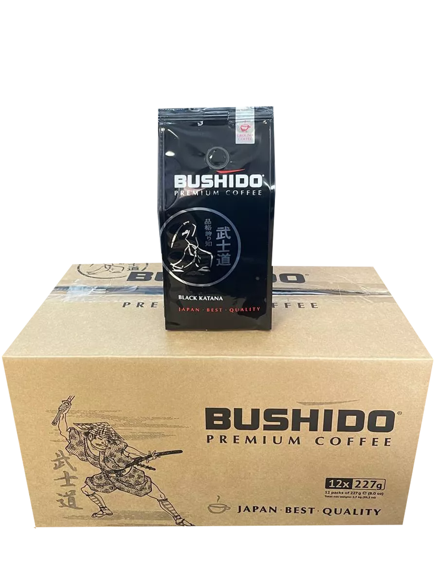 Бушидо Блэк Катана молотый 227г Bushido Black Katana 2