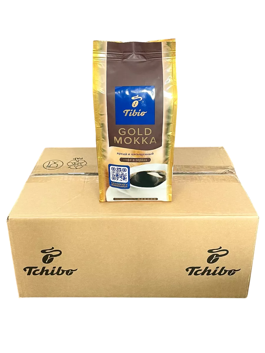 Тибио Голд Мокка зерно 250г Tibio Gold Mokka 5