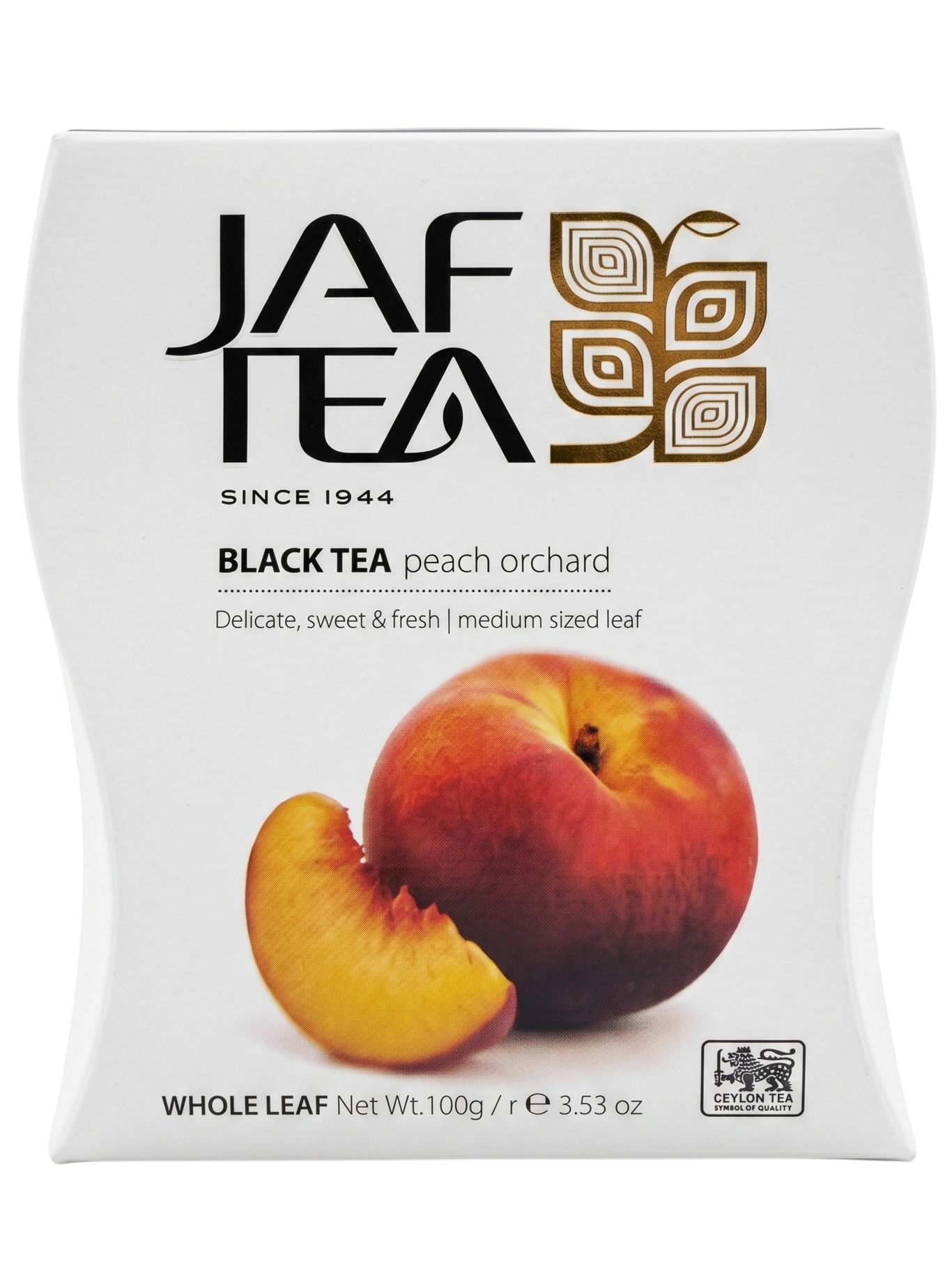 Джаф чёрный Персик 100г Jaf Tea Peach Orchard