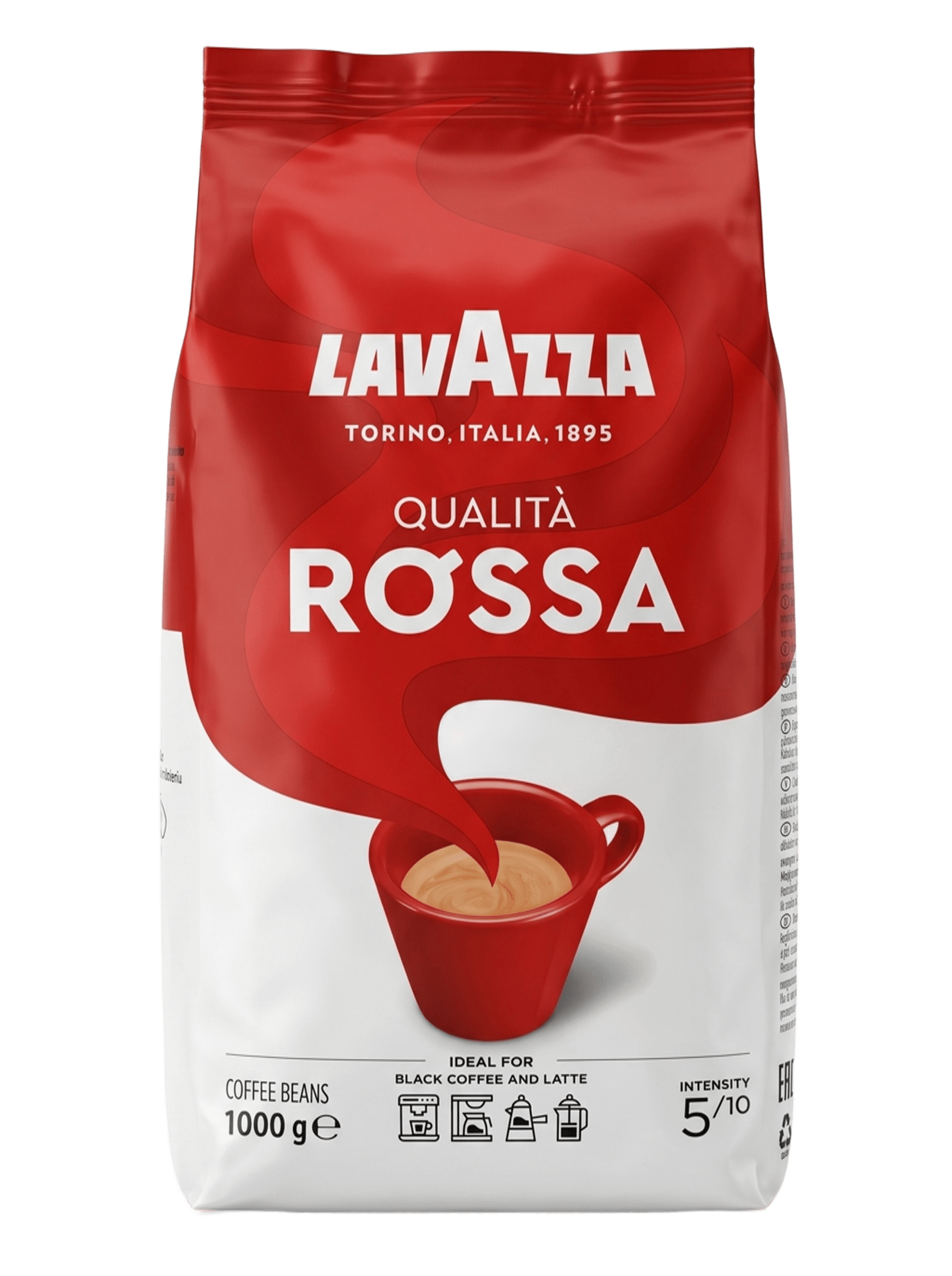Лавацца Росса зерно 1000г Lavazza Rossa