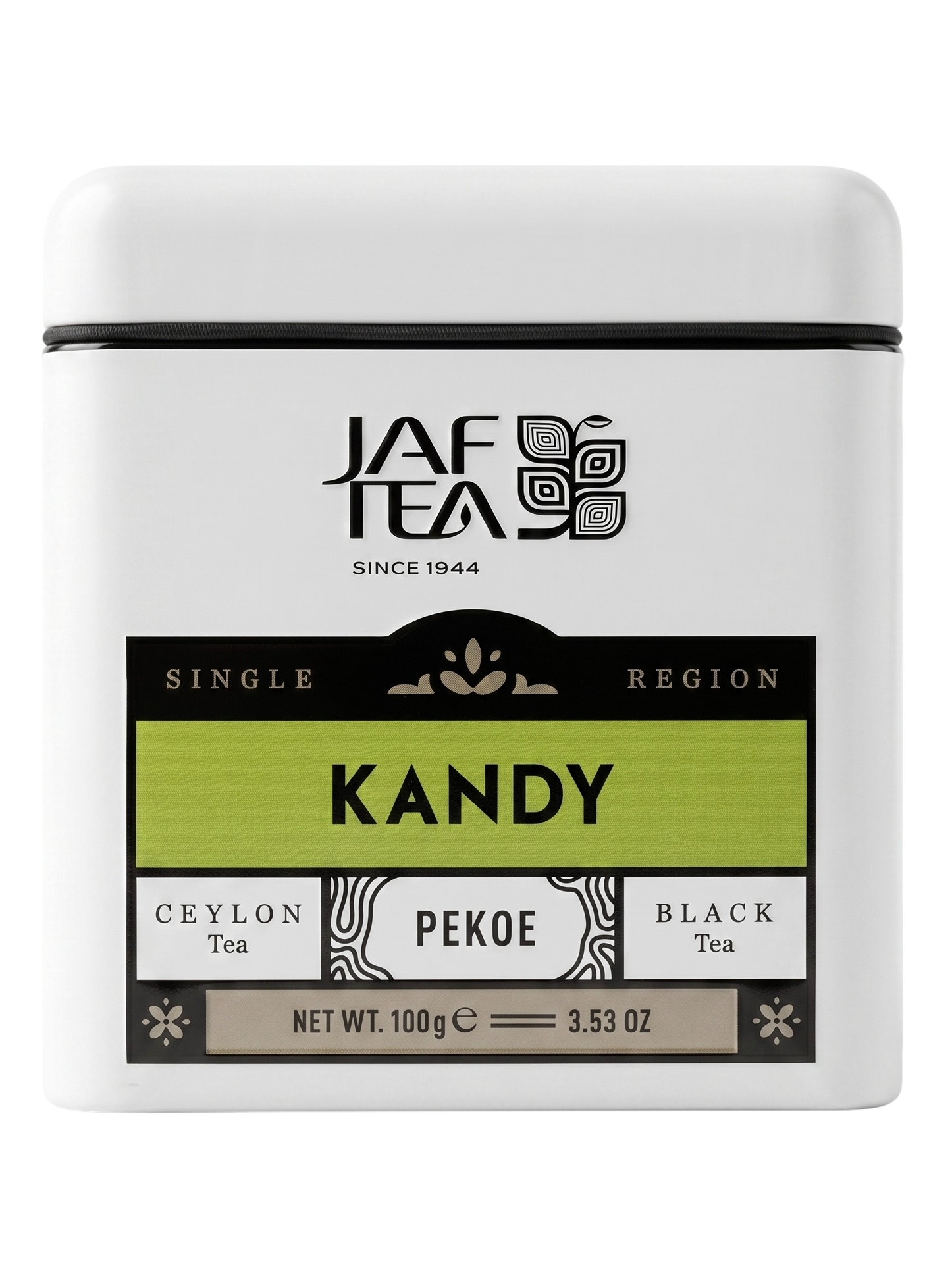 Джаф ж/б СР Канди Пекое 100г Jaf Tea Single Region Kandi Pekoe