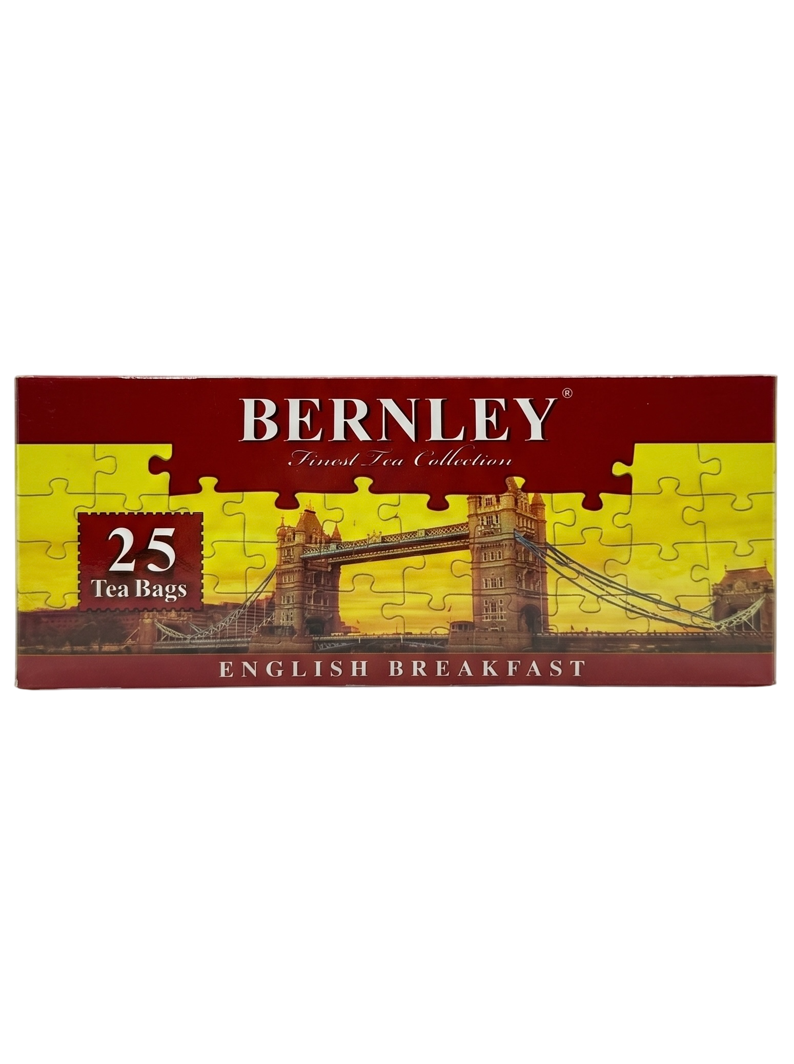 Бёрнли Английский завтрак 25 пакетиков Bernley English Breakfast