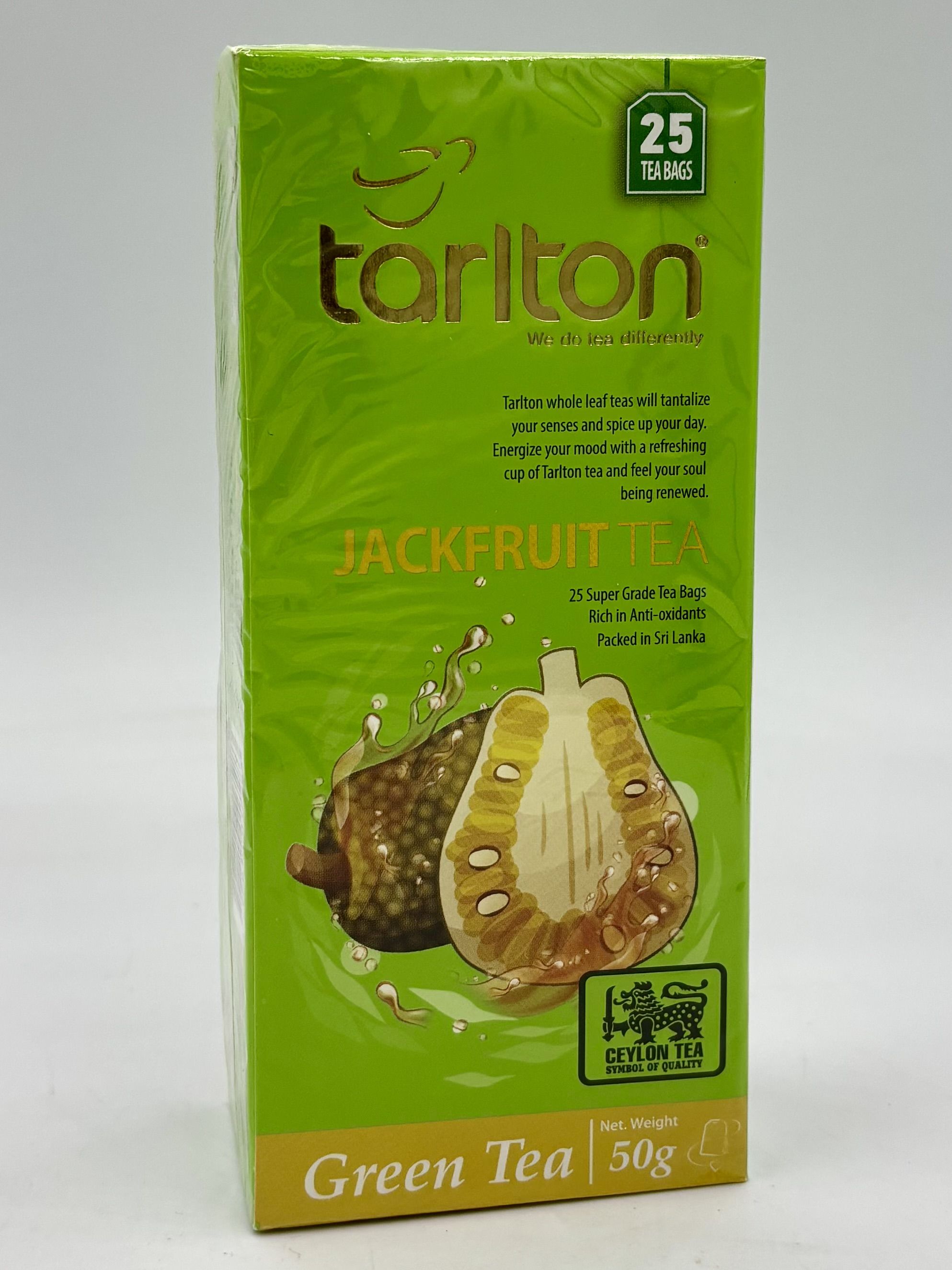 Тарлтон 25 пакетиков зелёный Джек Фрут Tarlton
