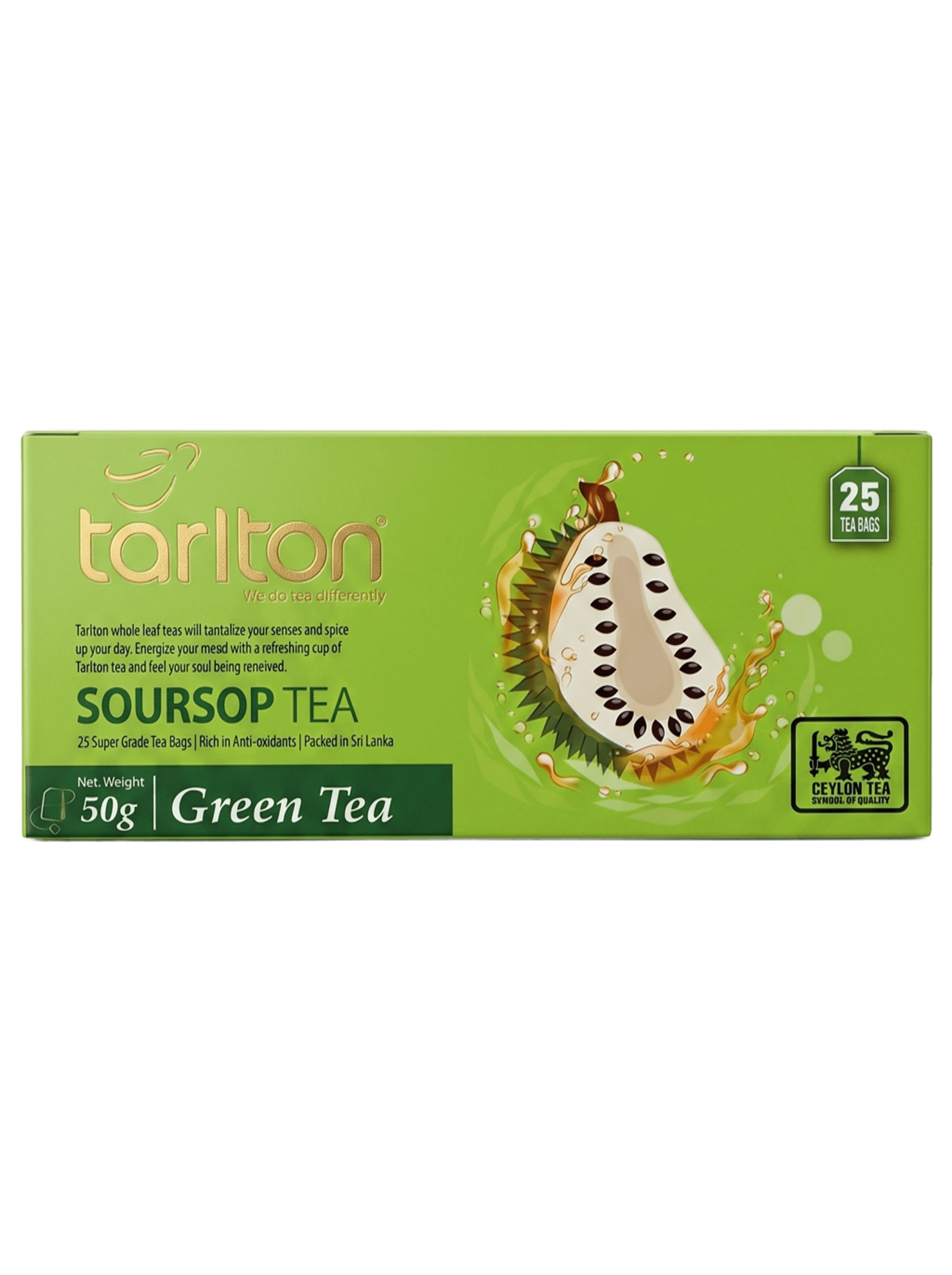 Тарлтон 25 пакетиков зелёный Саусеп Tarlton
