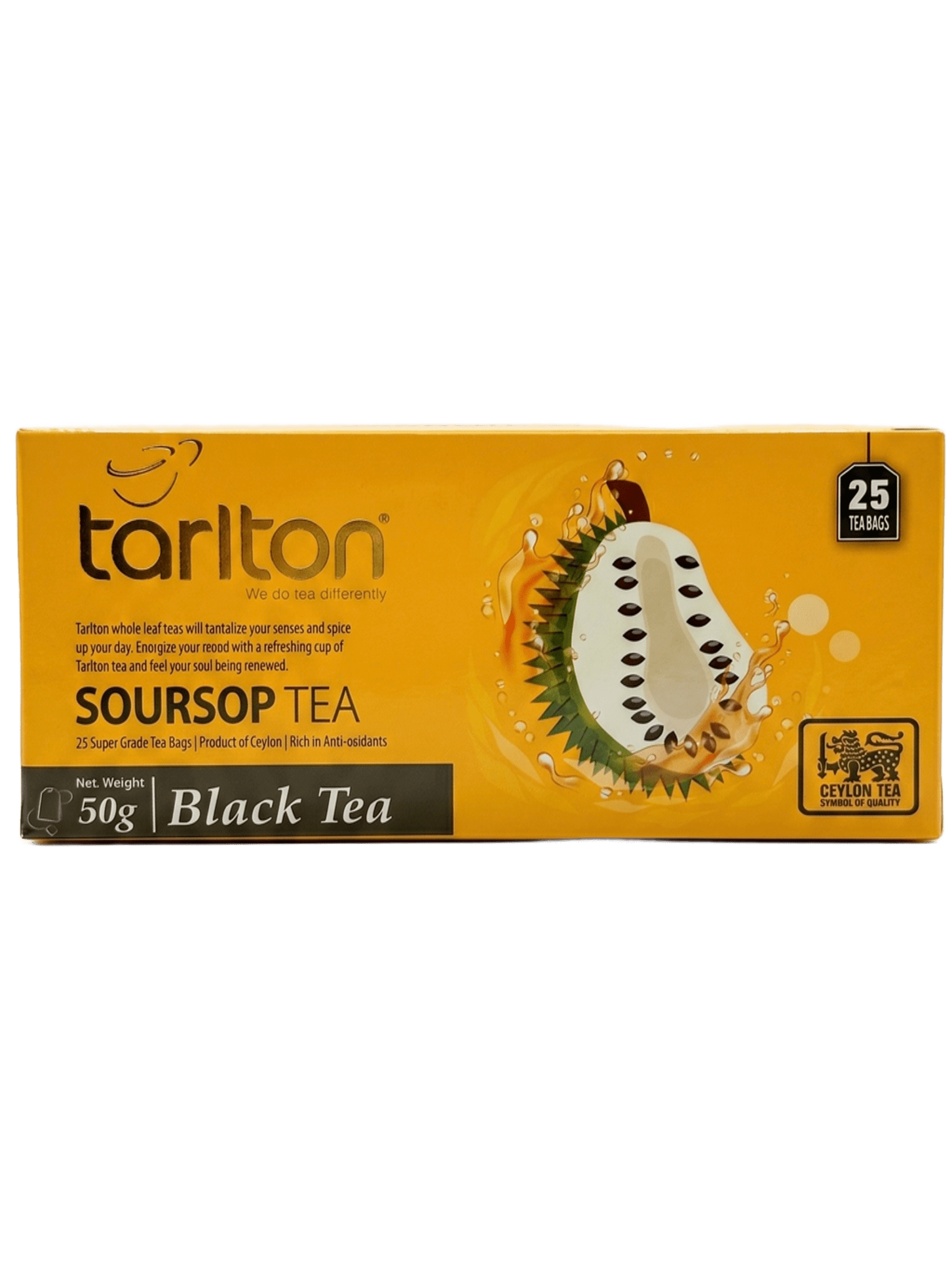 Тарлтон 25 пакетиков чёрный Саусеп Tarlton