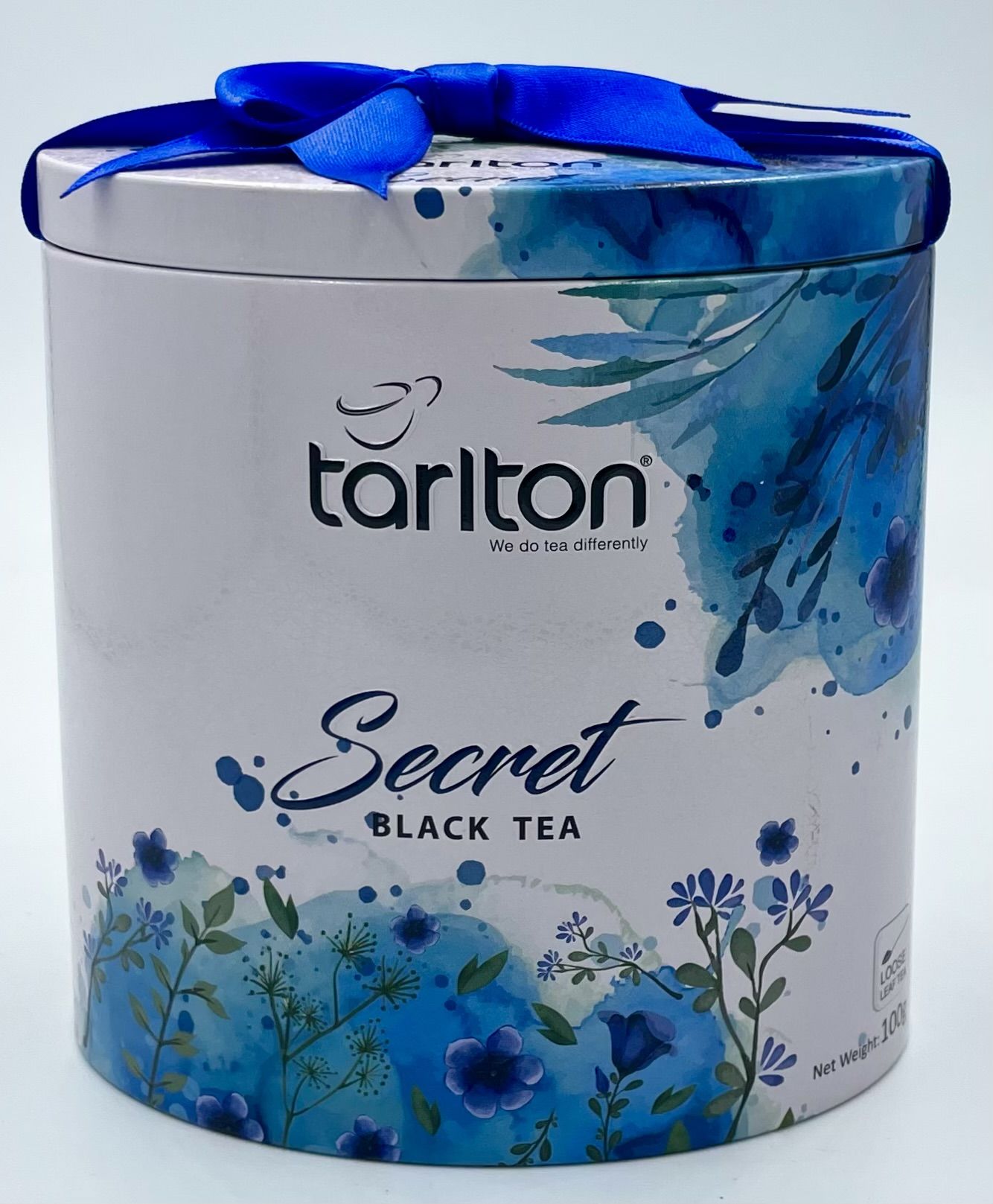 Тарлтон ж/б 100г бант Секрет чёрный с маслом бергамота Tarlton