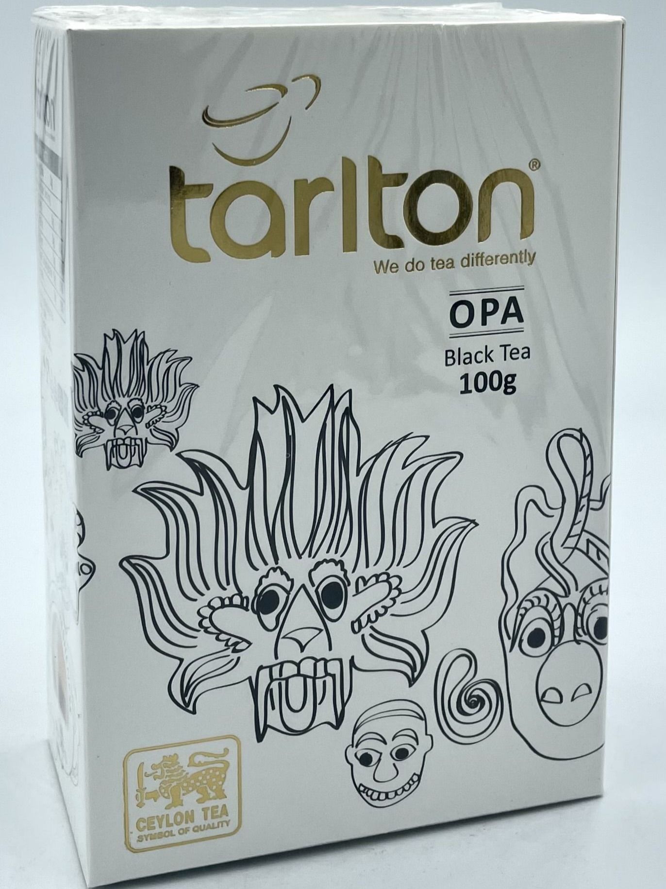 Тарлтон чёрный ОПА 100г Tarlton OPA