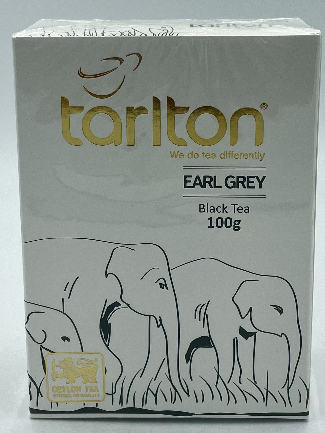 Тарлтон чёрный Седой Граф 100г Tarlton Earl Grey