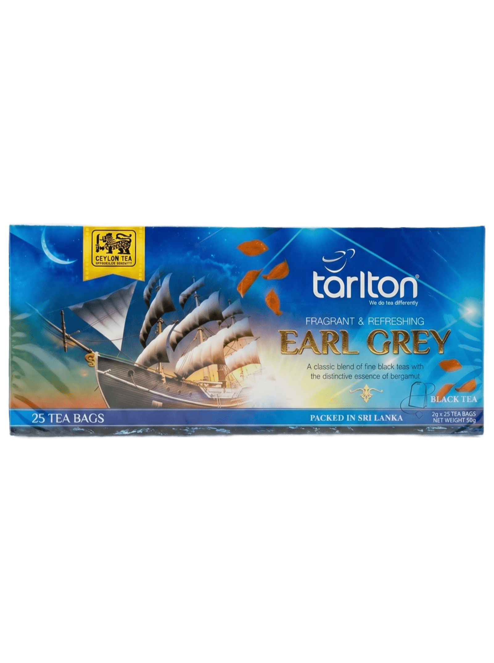 Тарлтон чёрный Седой Граф 250г Tarlton Earl Grey