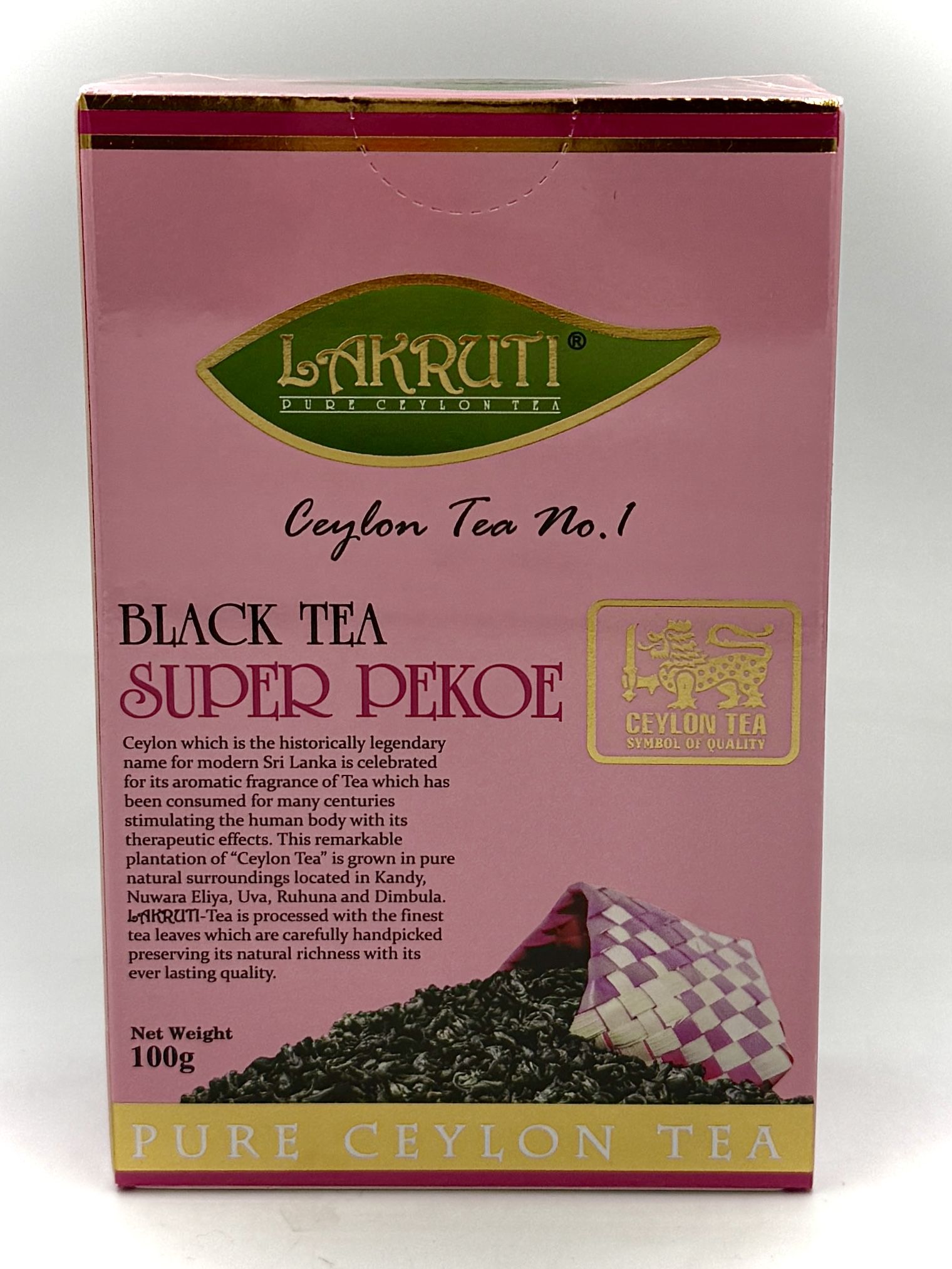 Лакрути Супер Пекое 100г Lakruti Super Pekoe