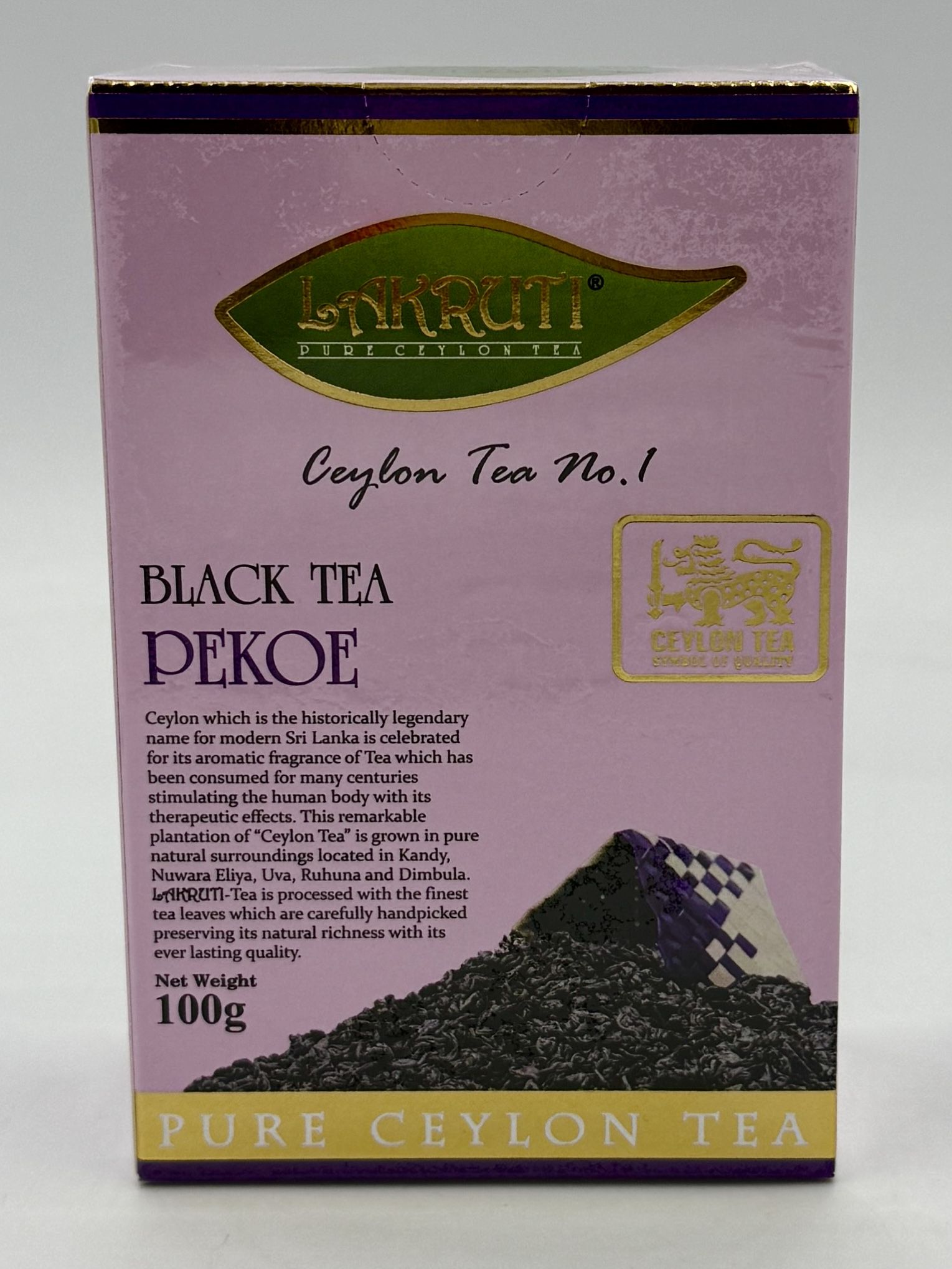 Лакрути Пекое 100г Lakruti Pekoe