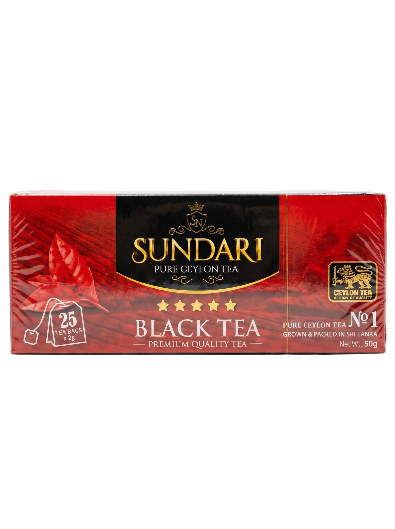 Сундари 25 пакетиков Чёрный Sundari