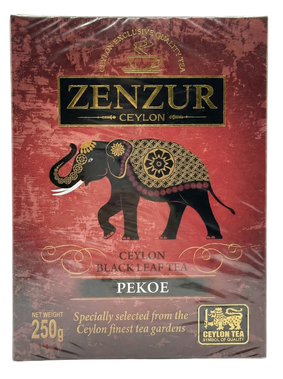 Зензур Чёрный Пекое 250г Zenzur