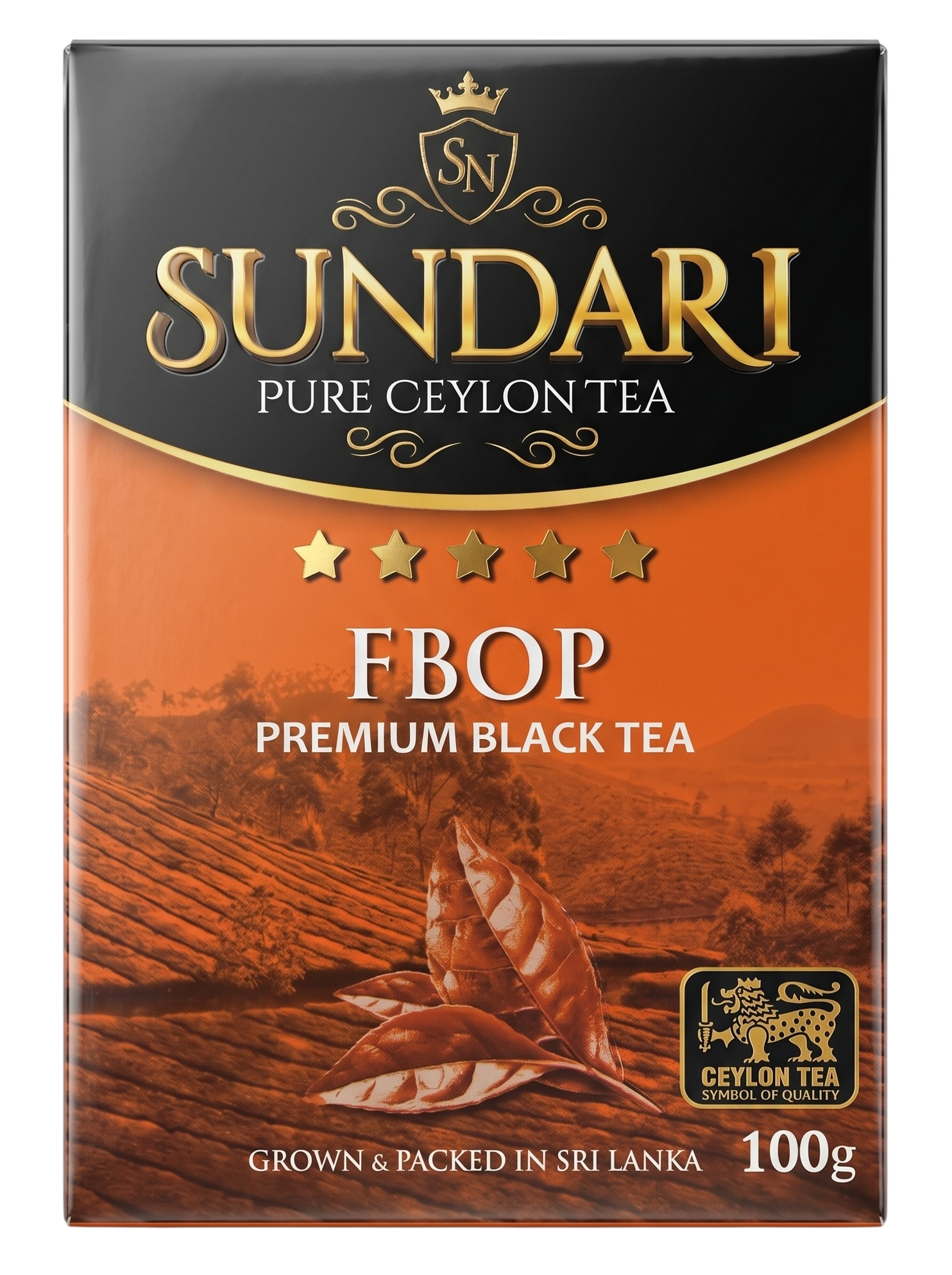 Сундари чёрный ФБОП 100г Sundari
