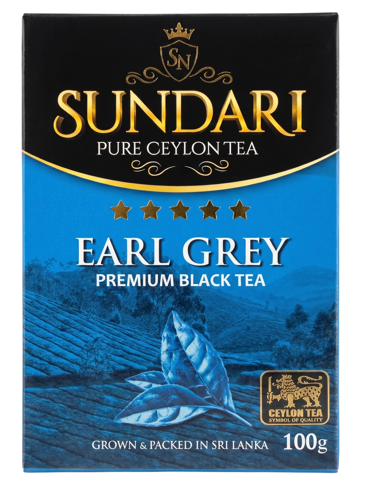 Сундари чёрный Эрл Грей 100г Sundari
