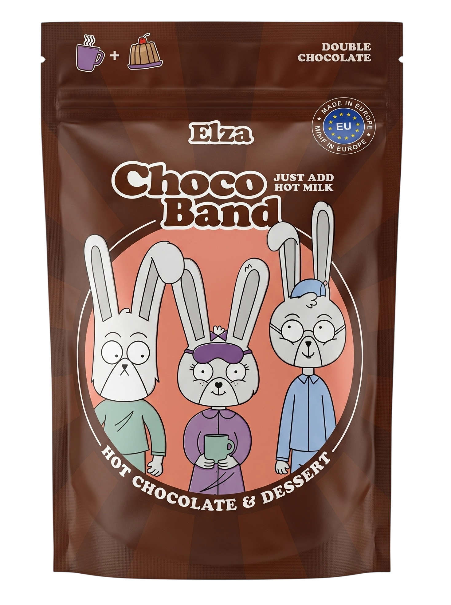 Элза Шоко Бэнд Горячий шоколад м/у 200г Elza Choco Band Hot Chocolate